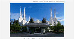 Desktop Screenshot of portlandtemple.net